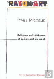 Criteres Esthetiques Et Jugement De Gout