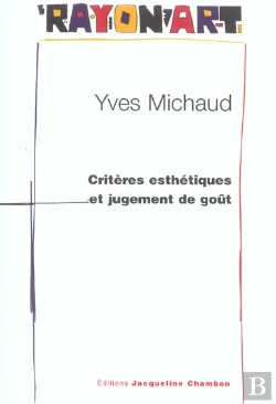 Bertrand.pt - Criteres Esthetiques Et Jugement De Gout