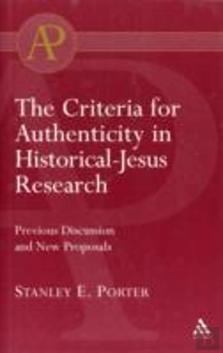 Bertrand.pt - Criteria For Authenticity In Historical-Jesus Research