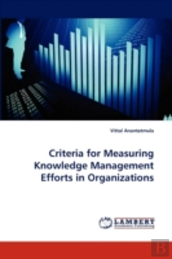 Bertrand.pt - Criteria For Measuring Knowledge Management Efforts In Organizations