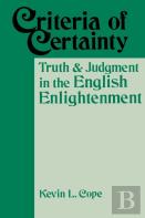 Criteria Of Certainty