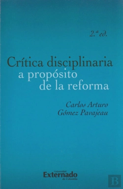 Bertrand.pt - Crítica Disciplinaria A Propósito De La Reforma (2a. Edición)