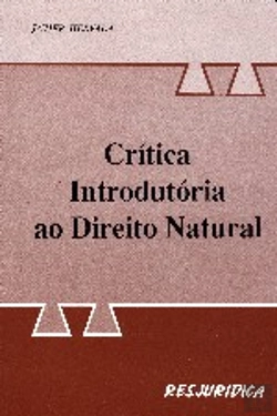 Bertrand.pt - Crítica Introdutória ao Direito Natural