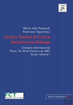 Bertrand.pt - Critica Textual & Critica Genetica Em Dialogo