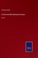 Critical And Miscellaneous Essays