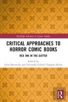 Critical Approaches To Horror Comic Books