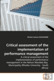 Critical Assessment Of The Implementatio