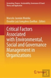 Critical Factors Associated With Environmental, Social And Governance Management In Organizations