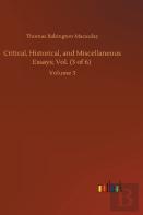 Critical, Historical, And Miscellaneous Essays; Vol. (3 Of 6)