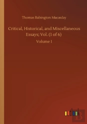Critical, Historical, And Miscellaneous