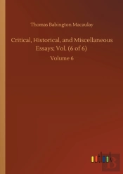 Critical, Historical, And Miscellaneous