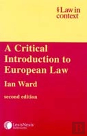 CRITICAL INTRODUCTION TO EUROPEAN LAW