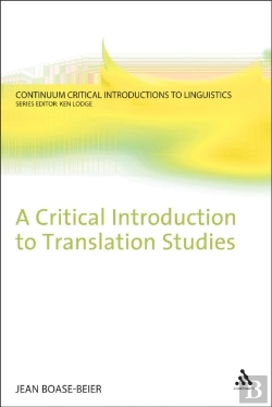 Bertrand.pt - Critical Introduction To Translation Studies