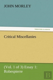 Critical Miscellanies (Vol. 1 Of 3) Essay 1