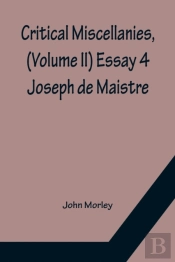 Critical Miscellanies, (Volume Ii) Essay 4