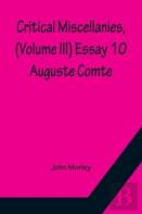 Critical Miscellanies, (Volume Iii) Essay 10