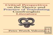 Critical Perspectives On The Theory And Practice Of Translating Camfranglais Literature
