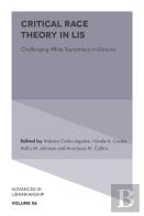 Critical Race Theory In Lis