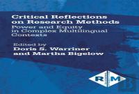 Critical Reflections On Research Methods