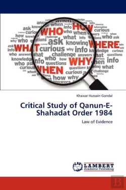 Bertrand.pt - Critical Study Of Qanun-E-Shahadat Order 1984