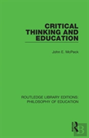 Critical Thinking And Education