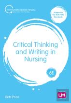 Critical Thinking And Writing In Nursing