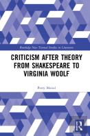 Criticism After Theory From Shakespeare To Virginia Woolf