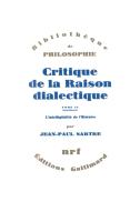 Critique De La Raison Dialectique / Questions De Méthode