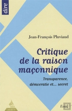 Bertrand.pt - Critique De La Raison Maçonnique