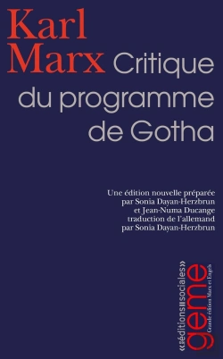 Bertrand.pt - Critique Du Programme De Gotha
