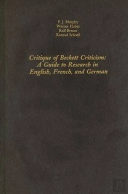Bertrand.pt - Critique Of Beckett Criticism