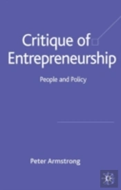 Critique Of Entrepreneurship
