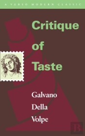 Critique Of Taste
