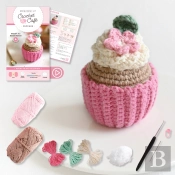 Crochet Cafe Amigurumi Kit Cupcake