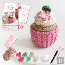 Bertrand.pt - Crochet Cafe Amigurumi Kit Cupcake