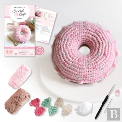 Bertrand.pt - Crochet Cafe Amigurumi Kit Donut