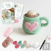 Crochet Cafe Amigurumi Kit Hot Cocoa
