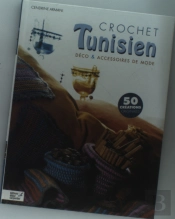 Crochet Tunisien ; Déco Et Accessoires De Mode
