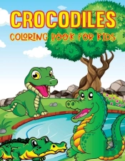 Crocodiles Coloring Book For Kids