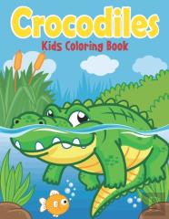 Crocodiles Kids Coloring Book