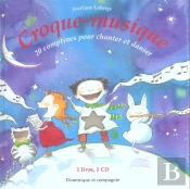 Croque-Musique ; 20 Comptines Pour Chanter Et Danser