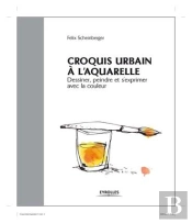 Croquis Urbain A L Aquarelle Broche