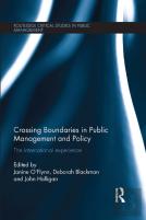 Crossing Boundaries In Public Management And Policy