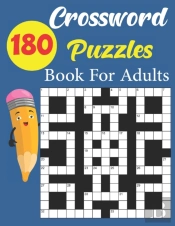 Crossword 180 Puzzles Book For Adults
