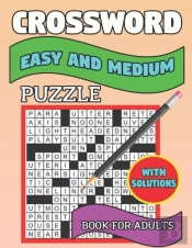 Crossword Easy And Medium Puzzle Book For Adults