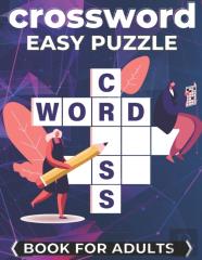 Crossword Easy Puzzle Book For Adults