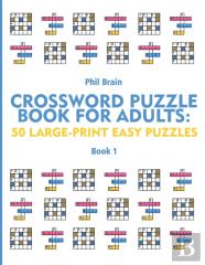 Crossword Puzzle Book For Adults