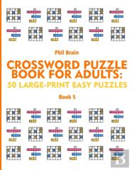 Crossword Puzzle Book For Adults