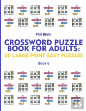 Crossword Puzzle Book For Adults