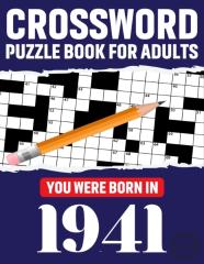 Crossword Puzzle Book For Adults